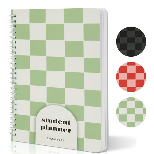 Aesthetic 2024-2025 Student Planner To Stay Organized - A Beautiful 8.5" x 5.5" Planner for Middle and High School Students with Weekly & Monthly Spreads For The 24-25 Academic Year