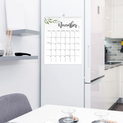 Aesthetic Floral Wall Calendar - Runs From January 2023 Until July 2024 - The Perfect Office Supplies for Women With Monthly Seasonal Designs for Easy Planning