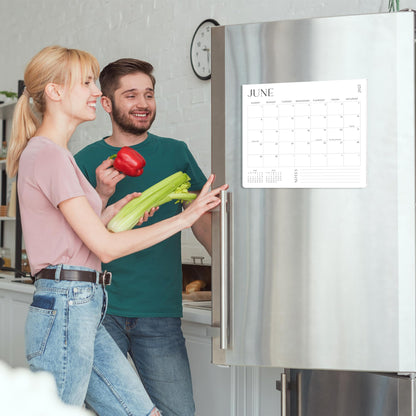 Beautiful 2025-2026 Magnetic Fridge Calendar - Runs From January 2025 Until July 2026 - The Perfect Monthly Refrigerator Calendar for Easy Organizing