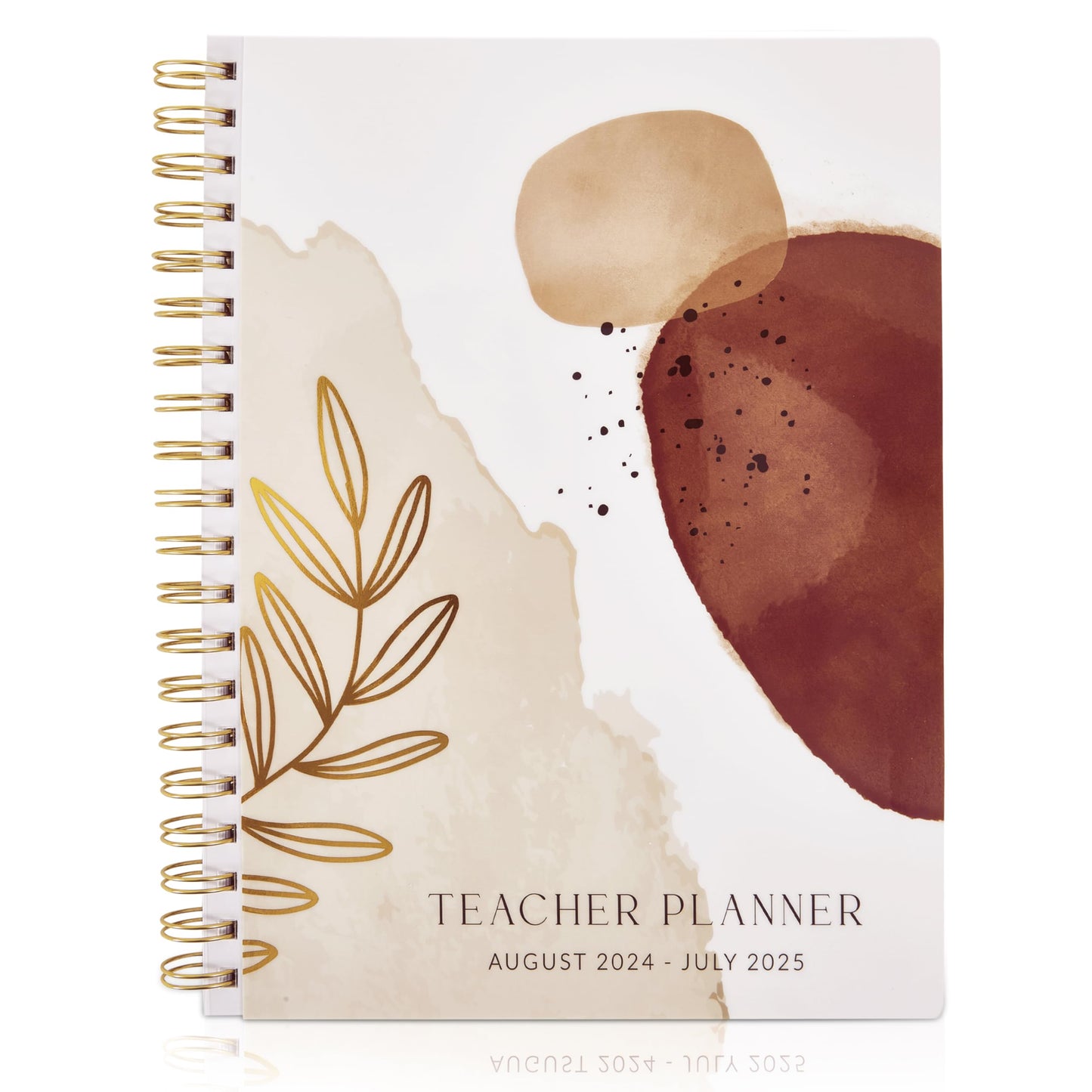 Simplified Teacher Planner For The 2024-2025 Academic School Year - Your All Incl. 8.5" x 10.5" Lesson Plan Book Supplies - Easily Organize Your Daily, Weekly & Monthly Classroom/Homeschool Schedule