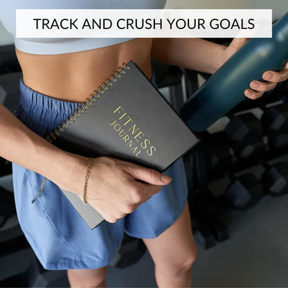 The Ultimate Fitness Journal for Tracking and Crushing Your Gym Goals - Detailed Workout Planner & Log Book Women - Great Gym Accessories With Calendar, Nutrition & Progress Tracker