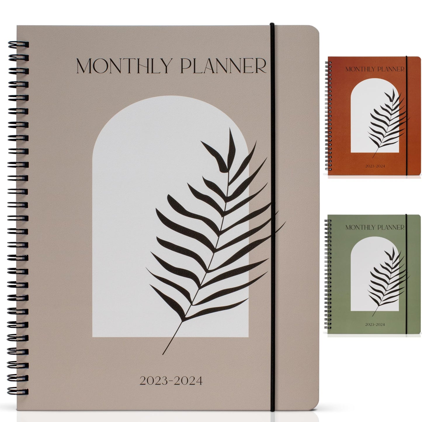 Simplified 2024 Monthly Planner and Calendar Book - Beautiful 2023-2024 To Do List Notebook For Women or Men - Easily Organizes Your Tasks to Boost Productivity - Runs Until December 2024