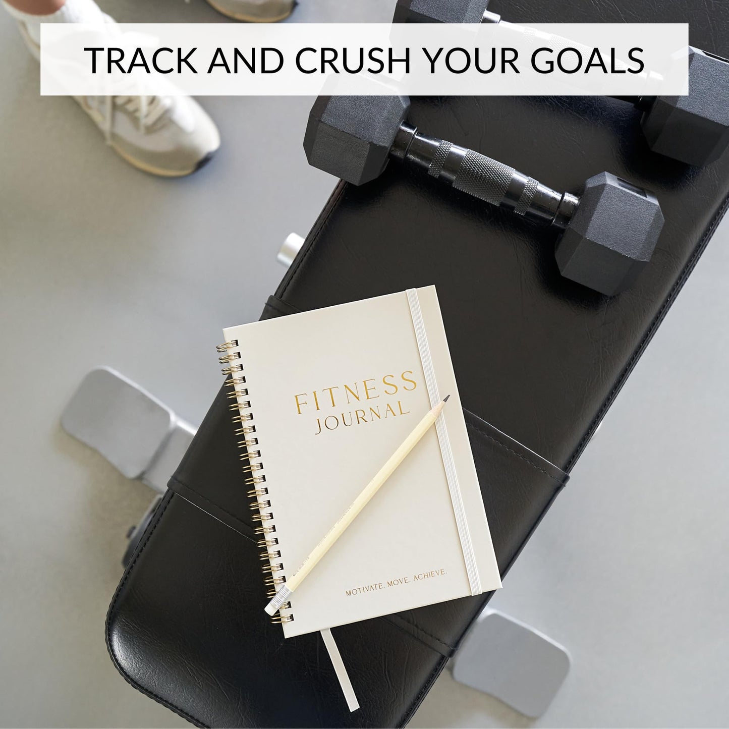 The Ultimate Fitness Journal for Tracking and Crushing Your Gym Goals - Detailed Workout Planner & Log Book Women - Great Gym Accessories With Calendar, Nutrition & Progress Tracker