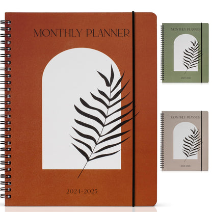 Simplified 2024-2025 Monthly Planner and Calendar Book - Beautiful Arched To Do List Notebook Easily Organizes Your Tasks to Boost Productivity - Incl. 2024 and Runs Until December 2025