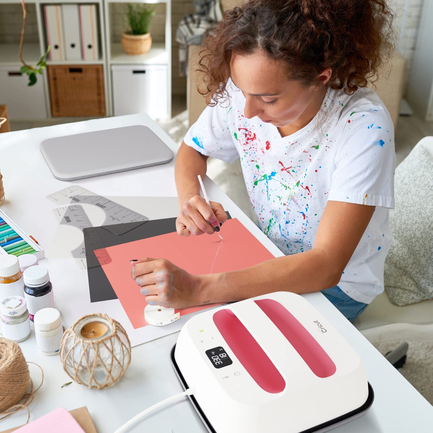 The Ultimate Heat Press Accessories Bundle for Cricut Easy Press - The Perfect Heat Transfer Mat and Vinyl Bundle for Beginners or Skilled Crafters - Create Amazing HTV Projects Effortlessly