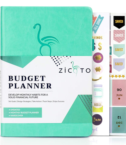 Simplified Monthly Budget Planner - Easy Use 12 Month Financial Organizer with Expense Tracker Notebook - The 2021-2022 Monthly Money Budgeting Book That Manages Your Finances Effectively