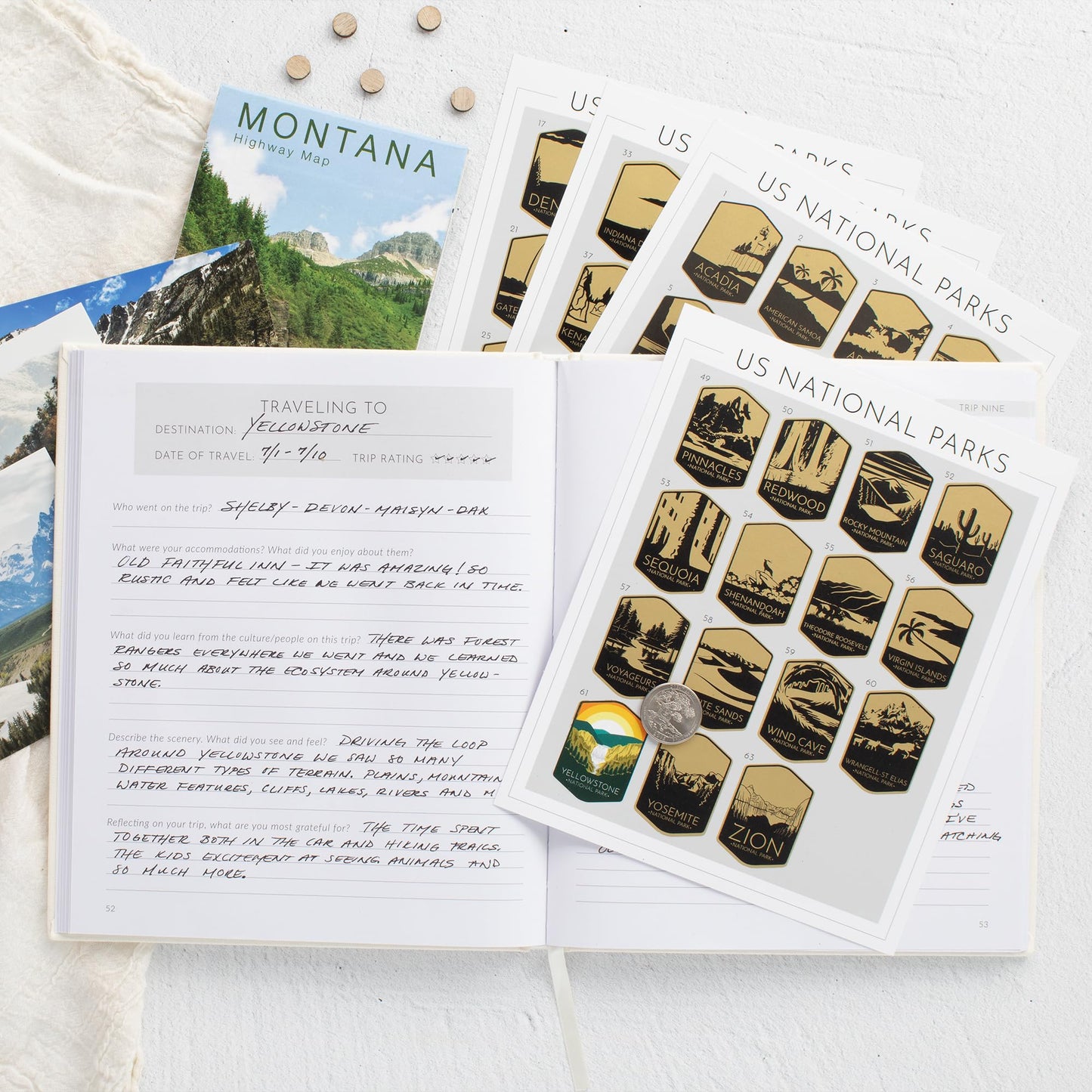 Beautiful Travel Journal For Women - Linen Adventure Diary and Planner To Give As a Gift - The Perfect Journal to Keep All your Travel Memories For Years To Come