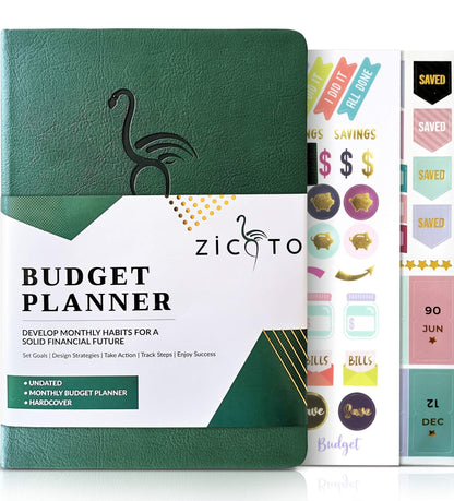 Simplified Monthly Budget Planner - Easy Use 12 Month Financial Organizer with Expense Tracker Notebook - The 2021-2022 Monthly Money Budgeting Book That Manages Your Finances Effectively